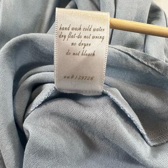 Boho Blue Rain Dress - Picture 7 of 7